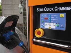 日産リーフ・充電